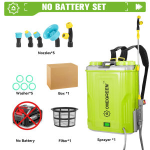 20L điện phun điện Vòi phun tưới vườn không dây điện thủy lợi phun dụng cụ làm vườn cho 18V pin