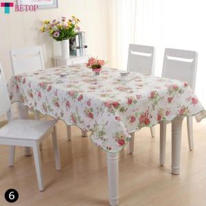 Teabelle 106*152cm Waterproof Oil Proof PVC Table Cloth Cover Home Dining Kitchen Tablecloth Decor