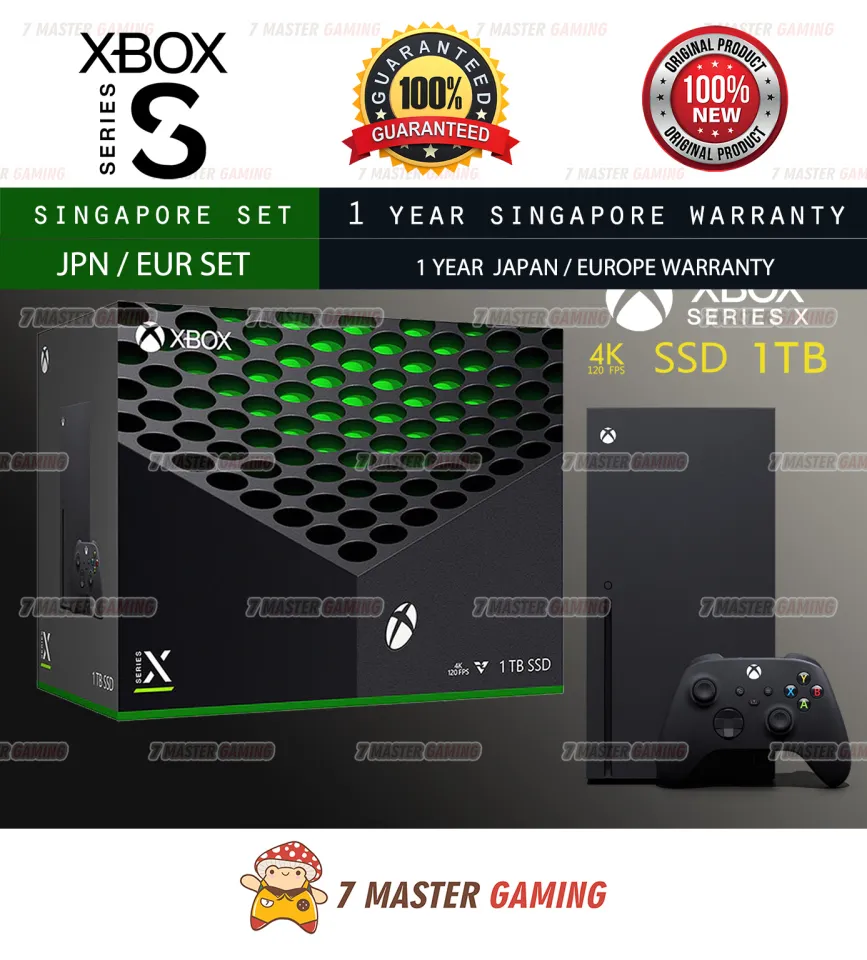 XBOX SERIES X 1TB SSD 8K 120 FPS- YEAR SINGAPORE JAPAN