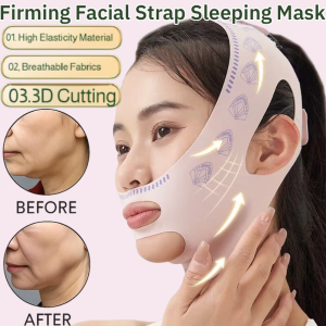 Facial Lift Band Sleep Mask Double Chin Firming Bandage Anti-Wrinkle Firming Reusable Anti-Wrinkle Beauty Strap