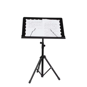 Adjustable Height Sheet Music Stand for Orchestra Conductor Violin Guitar Food Menu Stand Portable