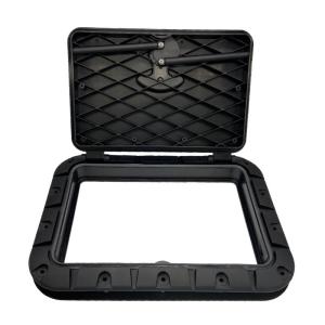 Lockable Square Deck Hatches Seal ABS Construction 19x29cm Interior Suitable For Kayak Canoes Marine Vessels Watercrafts