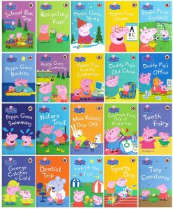 Original Peppa Pig Bedtime Box of Books Hard Cover 20 Different design can choose