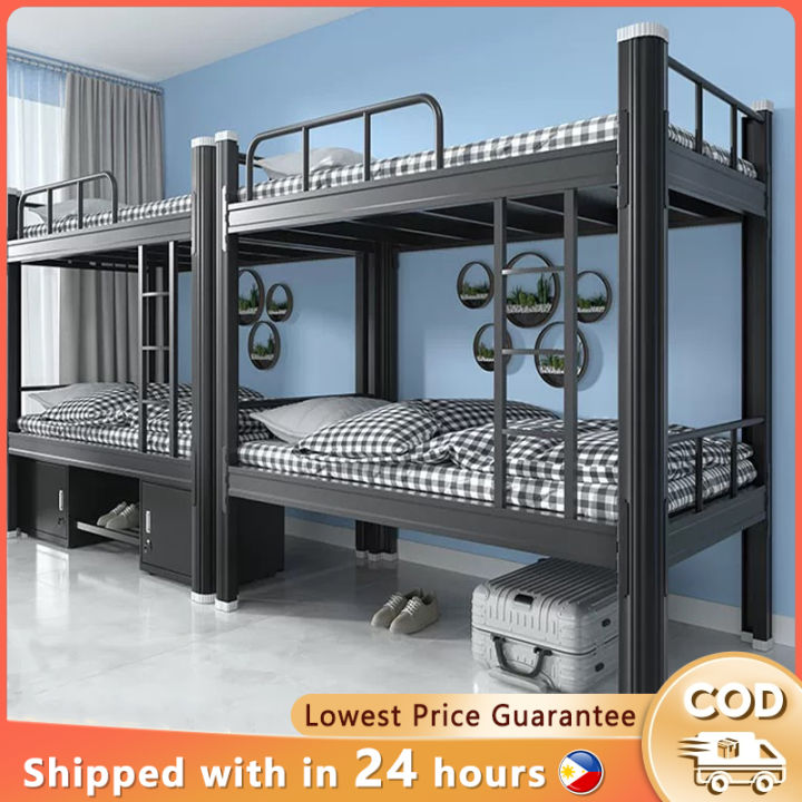 On Hand Double Decker Bed Frame 90 120 cm / Bunk Bed Frame Extra Heavy ...