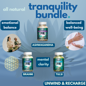 ZENKO Naturals - Tranquility Bundle (Ashwagandha Tulsi Brahmi)