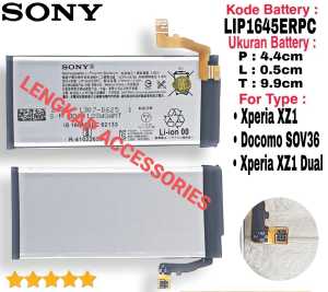 Baterai SONY Xperia XZ1 Docomo SOV36 SO-O1K G8341 G8342 G8343 F8341 LIP1645ERPC LIS1645ERPC Original