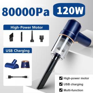 【LIFE OS】Adjustable Air Car Vacuum Handheld Mini Easy Rechargeable & Portable Wireless Car Vacuum for Home Office Room Vakum Kereta HL6001