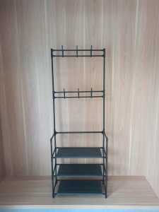 BISA COD SHENAR STAND HANGER RAK GANTUNGAN BAJU RAK GANTUNGAN MULTIFUNGSIRak Gantungan Baju Stand Hanger Rak Sepatu  rak Penyimpanan Jaket Topi VENUS Uniq