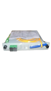 ALLAN Fiber Opitc 1*2 1*4 1*8 1*16 APC Splitter Cassette With Pigtail FTTH Splitter With Cable