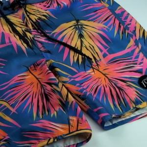 Mens Casual Quick-Dry Beach Shorts Summer Sports Five-Point Surf Shorts