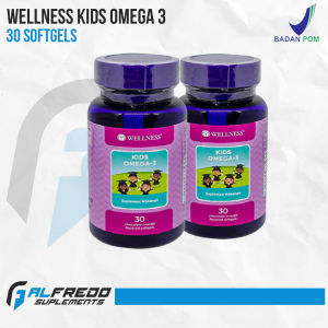 Wellness Kids Omega 3 30 Sofgels Flavored Omega3