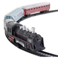 Children's toy train educational electric retro assembly with track simulation classical train set boy and girl toys. 