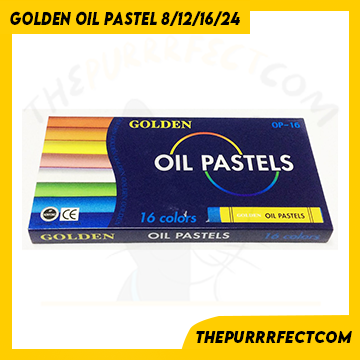 GOLDEN Oil Pastel GOLDEN SOLD IN SET OF 8/12/16/24pcs | Lazada PH