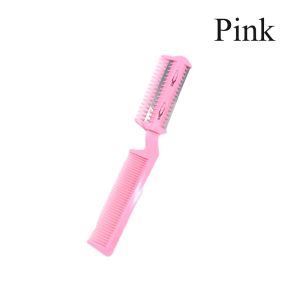 VIVIDI 2Pcs Plastic Convenient Hairdressing Tool Fur Cleaner Disassembled Cut Thinning Grooming Comb Cat Brush Pet Hair Trimming Dog Scissor
