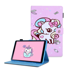 Casing Samsung Galaxy Tab A A8 8.0" 8 Inch 2019 T295 T290 WiFi LTE Soft Case Lucu Stand Casing Tablet Android Anak Kid Kesing HP Cover Cewek Perempuan Karakter Melody Lucu Free Pen Sarung Silikon Impor Kualitas Premium
