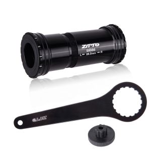 ZTTO Bottom Brackets Bb86 24mm Ceramic Bb92 Bb90 Press Fit Thread Lock for Road Bicycle Mountain Bike 24 Shaft Crankset Chainset