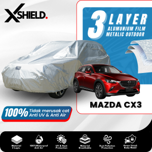 OUTDOOR PREMIUM Body Cover Mobil MAZDA CX3 / Sarung Mobil All New Mazda Cx3