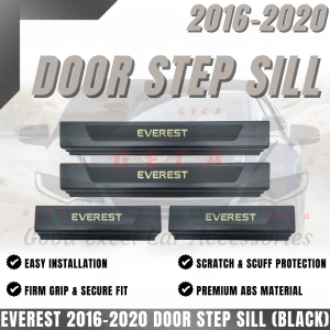 GECA SIDE STEP SILL EVEREST 2016-2022 BLACK (12421)