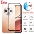 สำหรับ Oppo Reno12 F Reno12F 12F F12 5G 2024ป้องกันหน้าจอด้านหน้ากันรอยขีดข่วนความแข็ง9H คลุมทั้งหมดกระจกนิรภัยใสแก้วป้องกันฟิล์ม HD. 