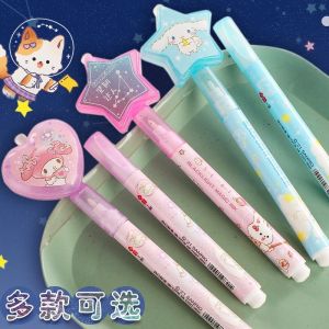 Sanrio Dễ Thương Dạ Quang Magic Vô Hình Đánh Dấu Hoạt Hình Kuromi Cinnamoroll My Melody Led UV Đèn Bi Bút Bí Mật Tin Nhắn Bút Ma Thuật