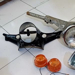 kepala Honda C70 full set murah free bonus grip