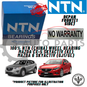 MAZDA CX5 CX-5 (KE / KF) / MAZDA 6 SKYACTIV (GJ1/GL)  depan FRONT 100% (NTN) WHEEL BEARING