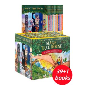 Magic Tree House 39+1 boxed set bridge book chapter book for primary and secondary school students English version