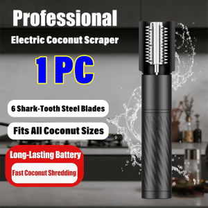 Easily grate fresh coconut mesin kelapa parut mini One-button Control mesin kelapa parut elektrik Anti-splash Design pemarut kelapa coconut scraper coconut grater mesin parut kelapa mini elektrik parut kelapa electric