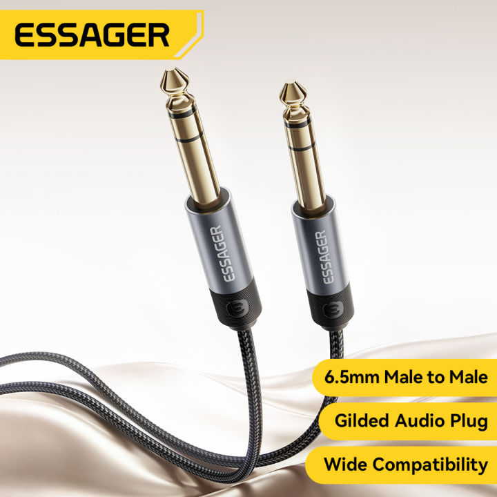 First Audio Mixer Essager 6.5mm Audio Cable 2m/3m/5m HiFi Sound Jack 6.5MM to 6.5mm Jack ...
