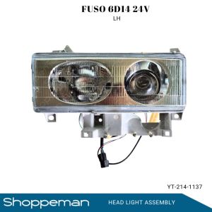 FUSO CANTER PROJECTOR TYPE Head Lamp Head Light Assembly 24V YT-214-1137
