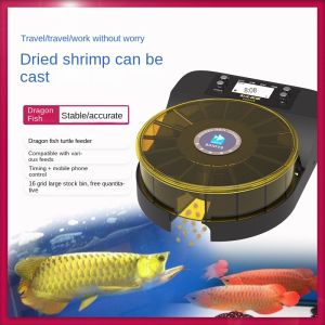 EVNICE  Auto Fish Feeder for Medium & Large Tanks Smart Timing Anti-Jam Dual Power Various Feed WIFI