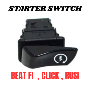 HORN SWITCH / STARTER SWITCH FOR HONDA BEAT FI / CLICK / RUSI MOTORCYCLE PARTS MODEL SOLD AS 1PC