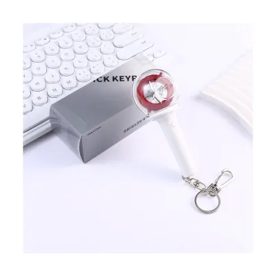 Top selling Idol stray kids Lightstick keyring SKZ mini glow keychain pendant stay gift