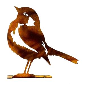 Vintage Metal Bird Statue Outdoor Garden Decoration Iron Sculpture For Patio Yard Art Ornaments