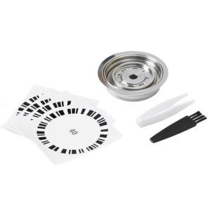 Cà phê tái sử dụng vỏ Adapter máy pha cà phê phần thép không gỉ cà phê vỏ chuyển đổi cho những người yêu thích cà phê và người dùng gia đình