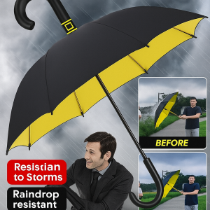 【Strong Wind Proof/UV Protection】Automatic Folding Double-Layer Rain Umbrella/Rainproof Sunproof Umbrella/One-Button Opening and Closing Large Umbrella