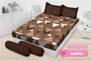 Emilia - Sprei FITTED King T25 (180x200) tinggi 25 by Bonita Terlaris pilihan