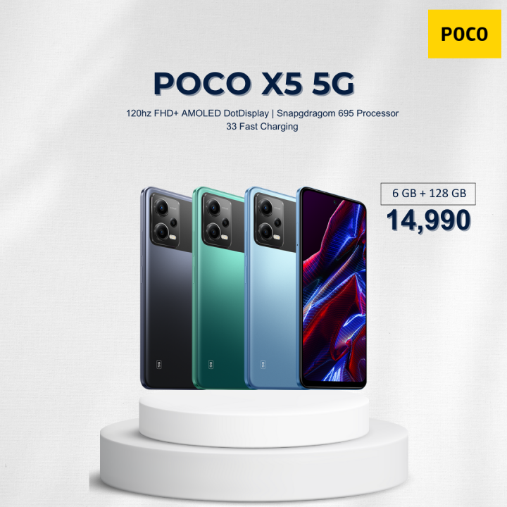 Poco X5 5G 6GB+128/8+256 120Hz FHD+ | Lazada PH