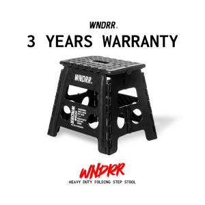 WNDRR Folding Step Stool (160kg) – Compact Heavy Duty Outdoor Utility
