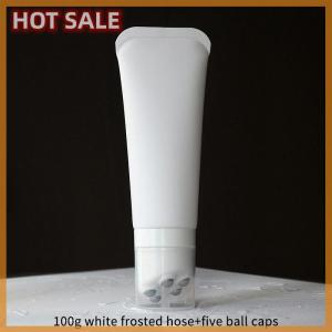 🔥🔥🔥dingdaocunz 1Pcs 100g Cosmetic Soft Tube Steel Ball Massage Bottle Neck Cream Body Lotion