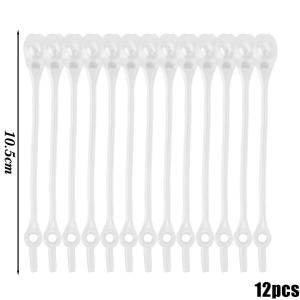 12Pcs/Bag Round Elastic No Tie Shoelace Silicone Laces for Men Women All Sneakers Fit Strap Shoe Lace