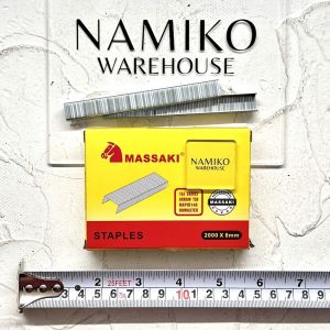Isi Refill Staples MASSAKI 2000 x 8 mm