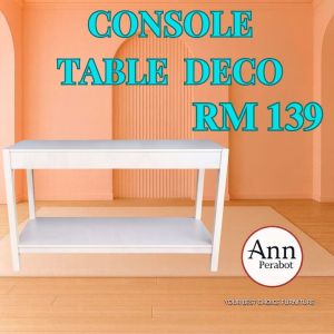 (PERABOT ANN) CONSOLE TABLE DECO / TABLE CONSOLE / TABLE