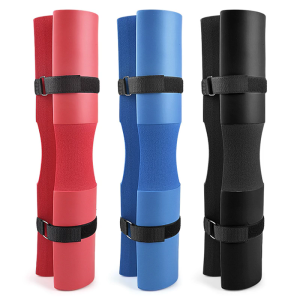 แผ่นปลอกหุ้มบาร์เบล Barbell Squats Pad แผ่นหนาสำหรับฝึกยกน้ำหนักแผ่นดันสะโพกลดความดันไหล่