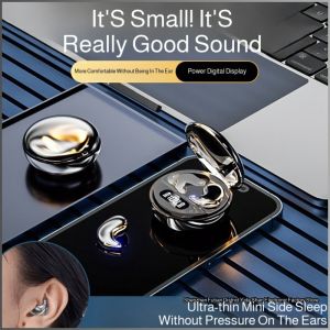 No Pressure on the Ears Mini Wireless Headset Compatible with All Types of Bluetooth Light and Thin