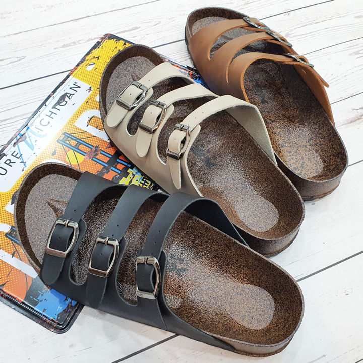 XES%20BSLM61084%20Ladies%20Slip%20On%20Sandals%20(%20Black%20/%20Brown%20/%20Grey%20)%20-%20Image%208