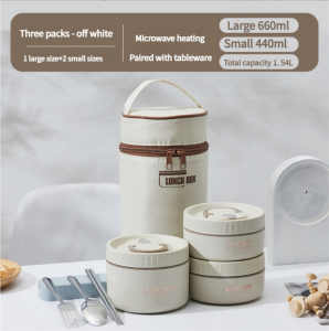 Thermal lunch box 1-4 layers insulated 304 stainless steel Bento Lunch Box with thermal insulation bag Microwavable leak-proof anti-scalding for student/worker