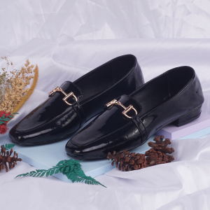 [BONUS MASKER] Specta Sepatu Loafer Wanita Terbaru BP 0609 Hitam Sentra Grosir Bandung
