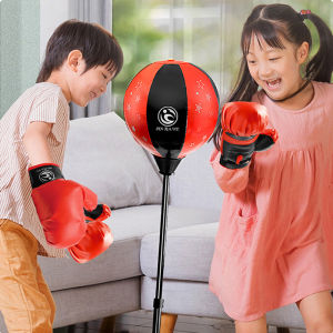 BỘ ĐỒ CHƠI THỂ THAO ĐẤM BỐC BOXING CHO TRẺ EM (có găng tay bơm tay)