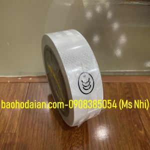 Cuộn băng keo phản quang tốt 3 màu lựa chọn- KT0.5x45m